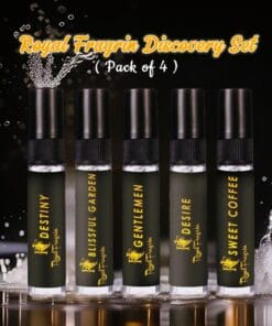 Pack of 4 perfume tester royal fragrin